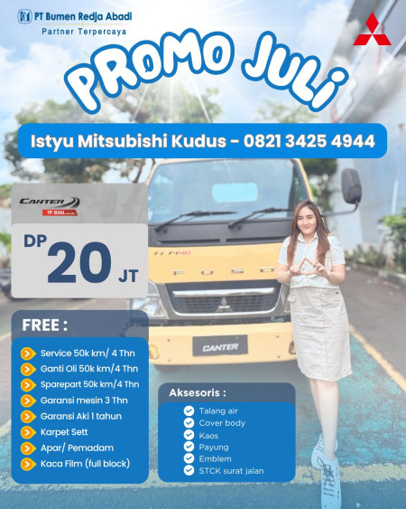 Special Promo Mitsubishi Canter 2025
